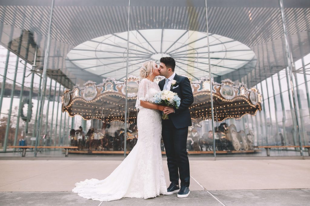 Wedding Photographer 26 Janes carousel brooklyn 1