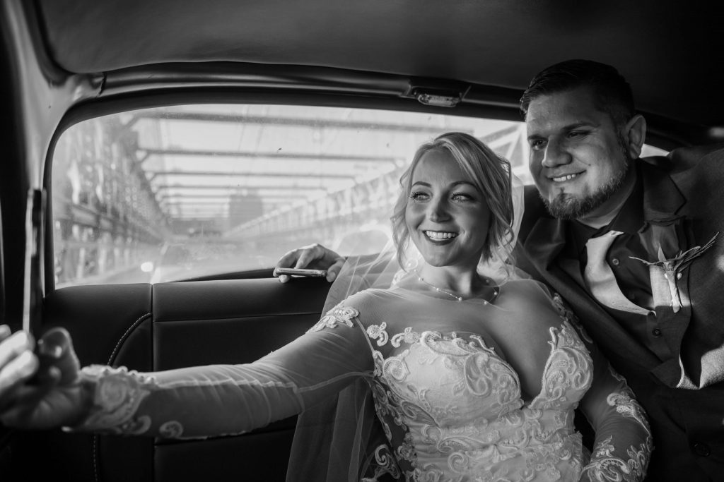 Wedding Photographer 7 Old fashion taxi cab NYC