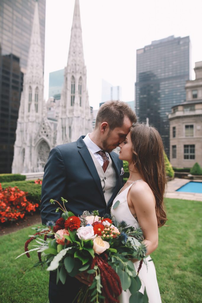 Private Moment Rooftop Wedding