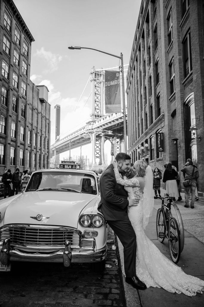 Wedding Photographer 9 Vintage checker cab NYC
