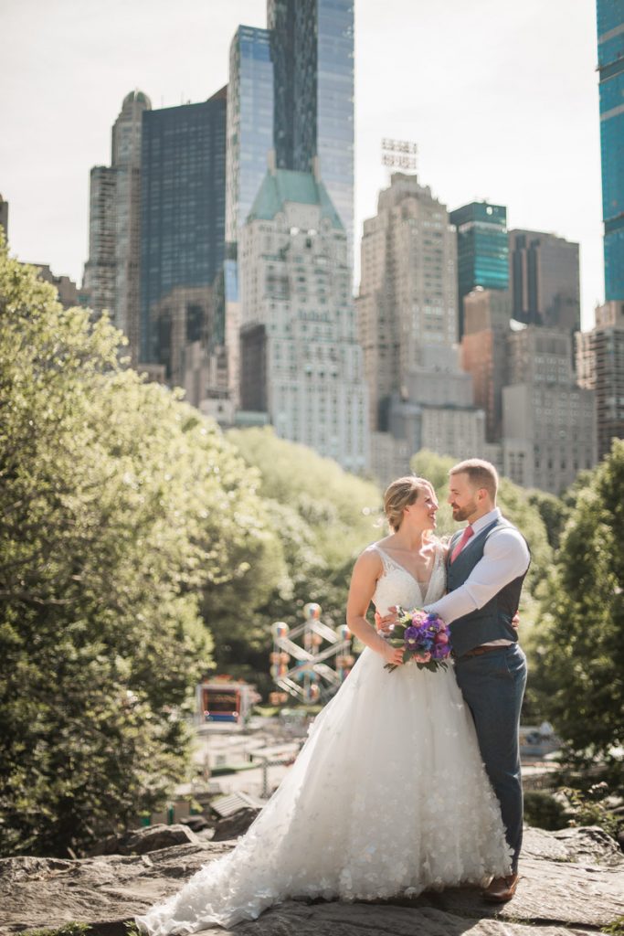 gapstow bridge central park uk wedding 9