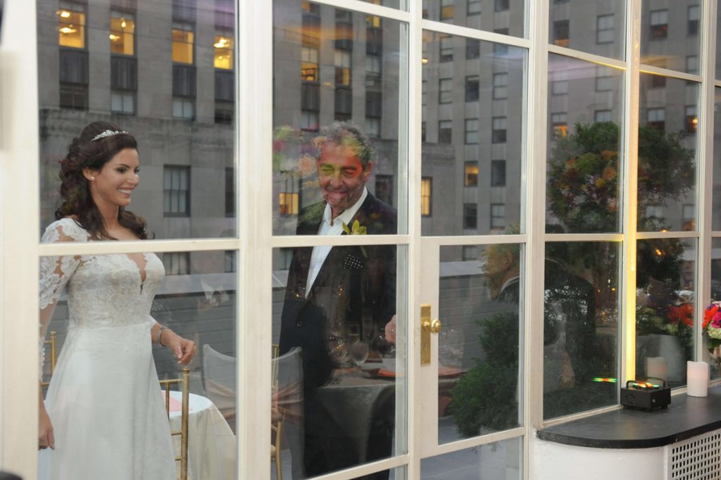 rooftop wedding at the lambs