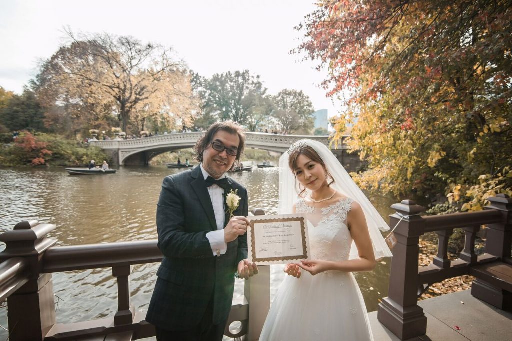 vow renewal in central park