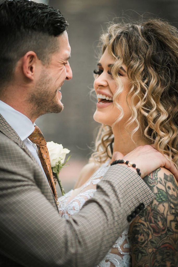 wedding couple in nyc 2