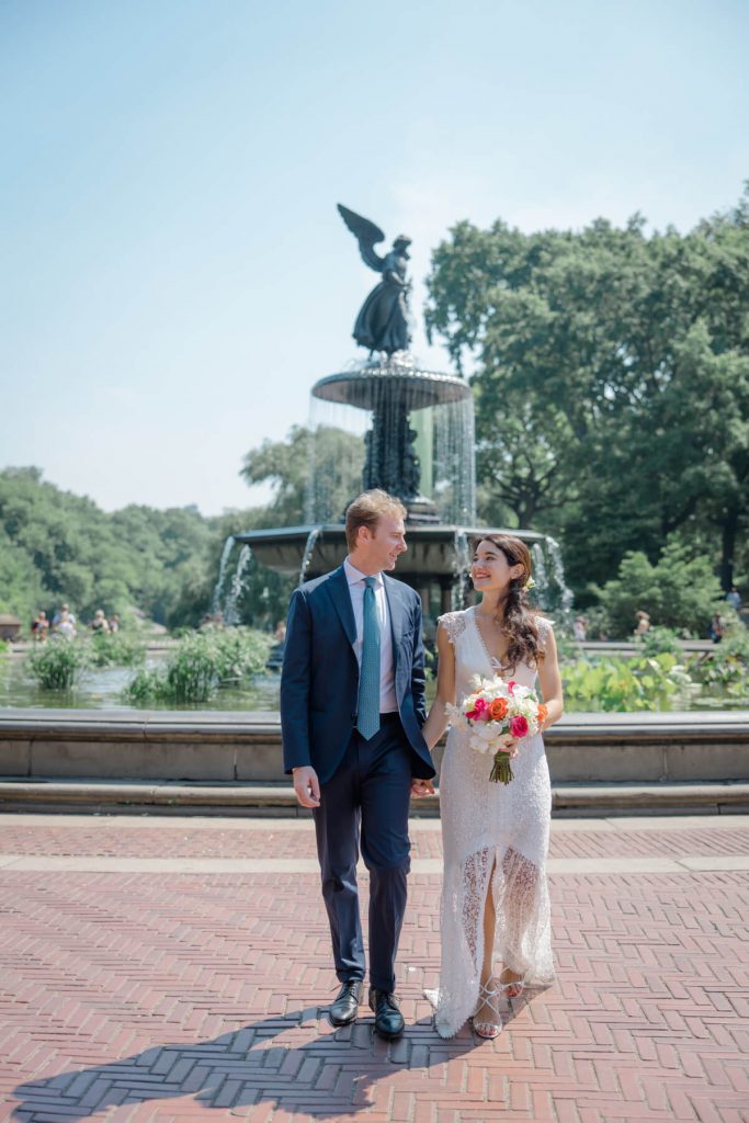 Central Park Weddings 1 Bethesda Fountain