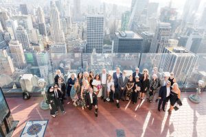 Top of the Rock wedding in New York City