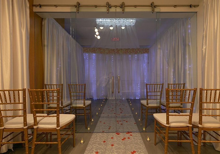 Love Chapel beautiful aisle 