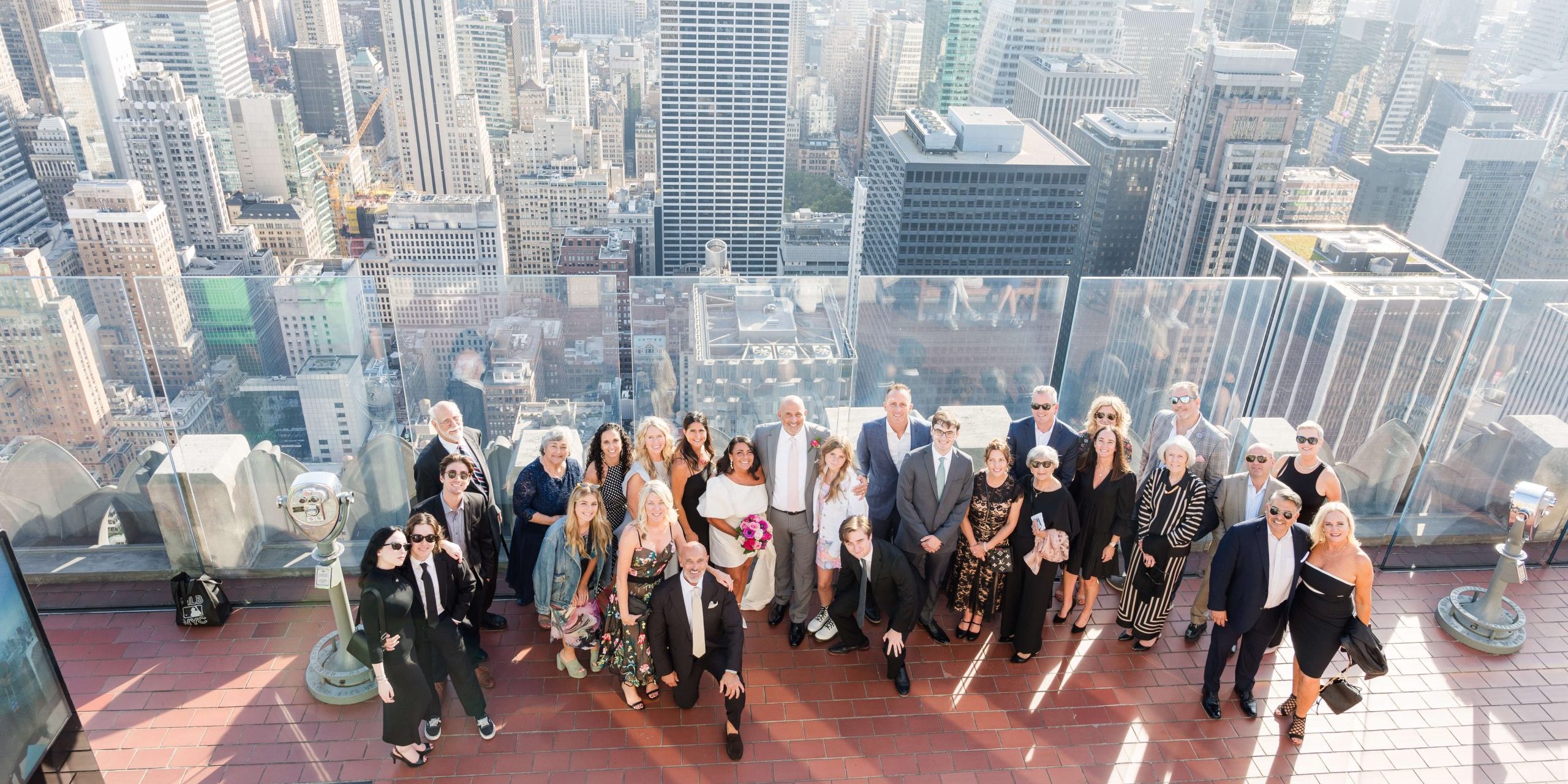 Top of the Rock wedding in New York City